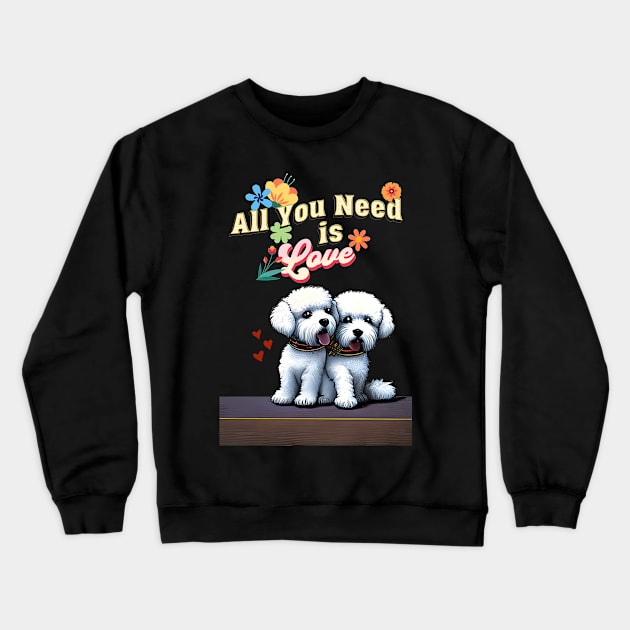 All You Need Is Love Crewneck Sweatshirt by Cheeky BB